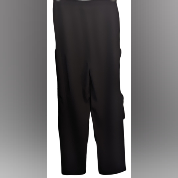 EUC bar III black white/red stripes on sides silver tone buttons open to knee - Picture 2 of 12